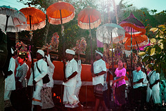 Procession to the holy beach