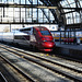 Thalys arriving in Amsterdam