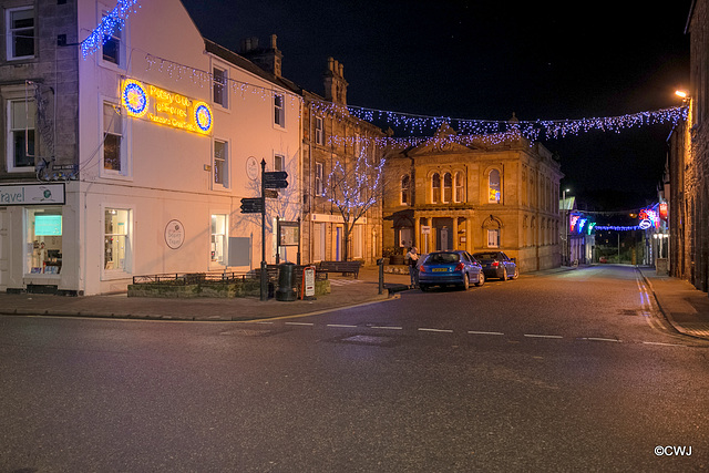 Forres,  Christmas Eve 2018