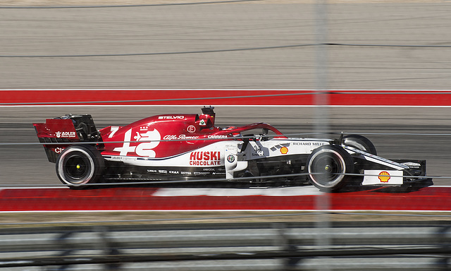 Kimi Räikkönen at the United States Grand Prix