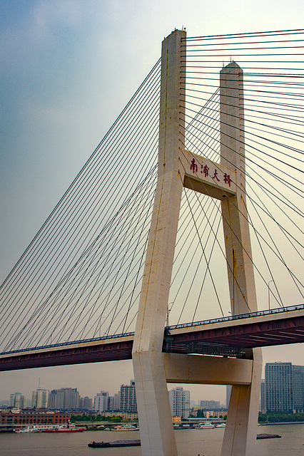Nanpu Bridge in Shanghai