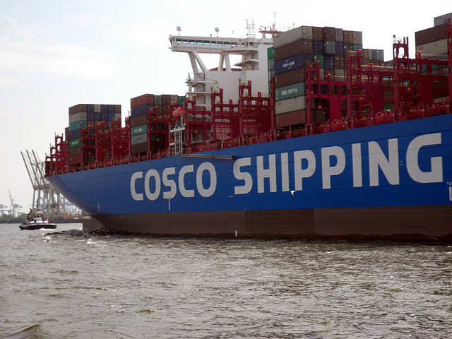 COSCO shipping ARIES - Teilansicht