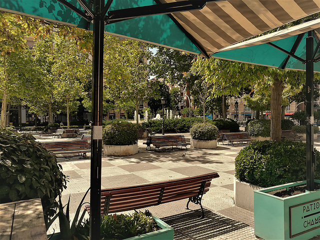 Plaza de Chamberí. Madrid.