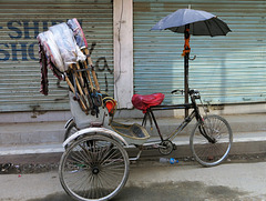 Rickshaw (Kathmandu, Népal)
