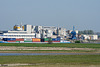 Fabriek overkant en schip Maersk 200mm