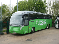 Whippet Coaches (Flixbus contractor) FX19 (BL17 XAX) at Swavesey - 11 May 2021 (P1080289)