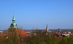 Blick auf Lüneburg
