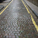 Setts and yellow lines