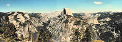 Yosemite N.P.  – Half Dome vom Glacier Point  (1988)