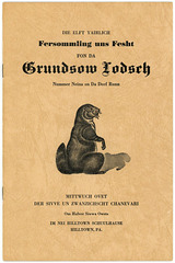 Groundhog Lodge No. 9 Fersommling, Program Booklet Cover, 1965
