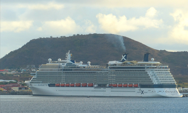 Celebrity Silhouette at Basseterre (1) - 12 March 2019