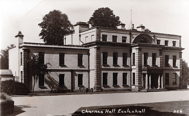 Charnes Hall, Staffordshire c1920
