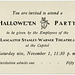 Halloween Party Invitation, Lancaster, Pa.