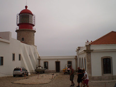 Lighthouse on Cape of Saint Vincent.