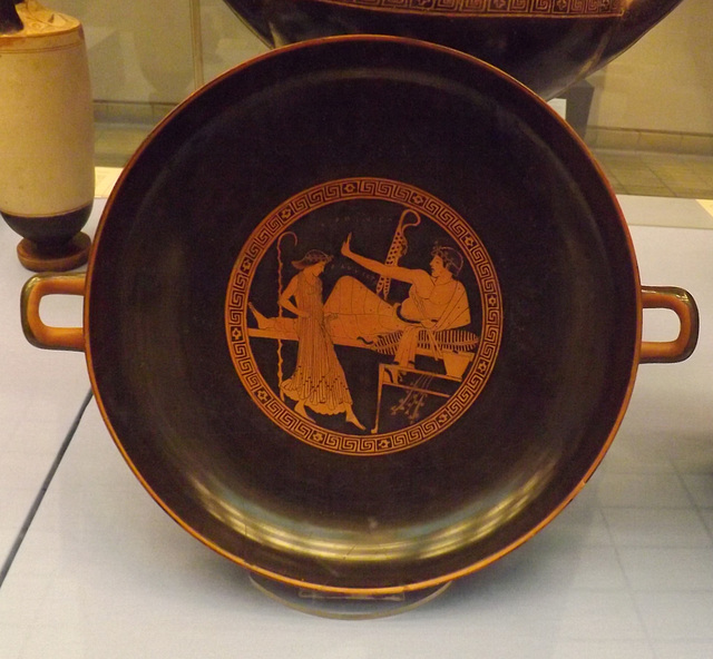 Red-Figure Kylix Attributed to the Brygos Painter in the British Museum, May 2014