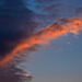 Solar Flare shaped cloud
