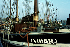 Logger Vidar, Hafen Büsum (Herbst 1982)