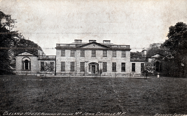 Cleland House, Motherwell, Lanarkshire (Demolished)