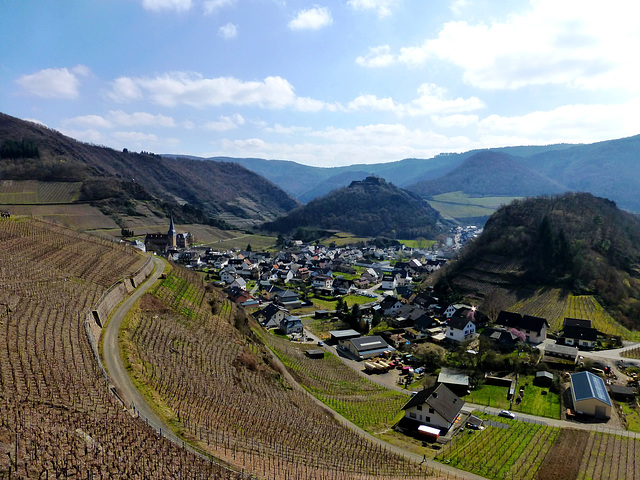 DE - Mayschoß - View from vineyards