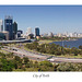 Panorama Skyline Perth Australia