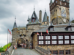 Cochem, das innere Tor der Reichsburg