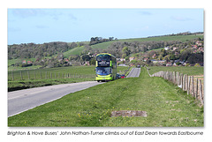 B&H Buses John Nathan-Turner - East Dean - Sussex - 30.4.2015