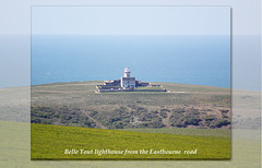 Belle Tout lighthouse from near East Dean - Sussex - 30.4.2015