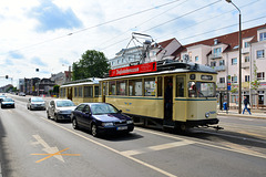Leipzig 2015 – Straßenbahnmuseum – 1464 & 2012 on the Georg-Schumann-Straße