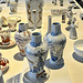 Venice 2022 – Murano – Glass Museum – Milk glass vases