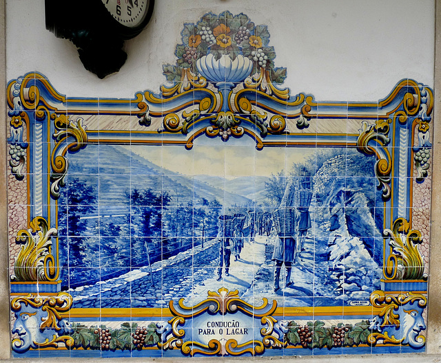 Pinhao- Azulejos Tiles at the Railway Station