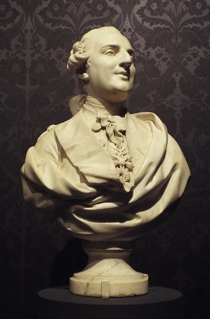 Bust of Louis XVI by Boizot in the Metropolitan Museum of Art, May 2018