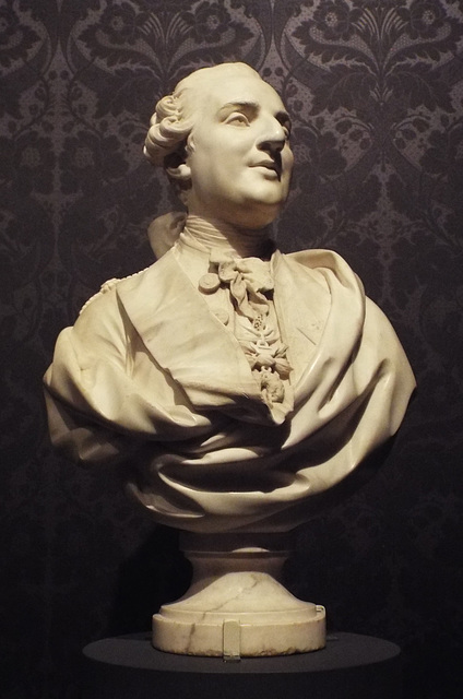 Bust of Louis XVI by Boizot in the Metropolitan Museum of Art, May 2018