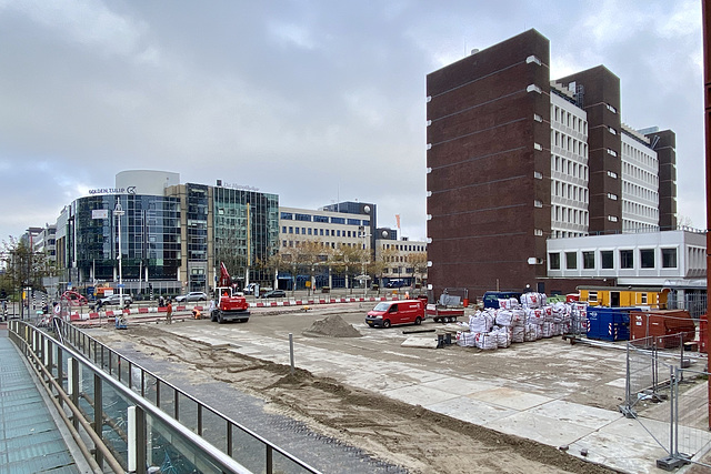 View of the Stationsplein and the Schuttersveld