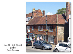 87 High Street - Battle - East Sussex - 30.8.2016