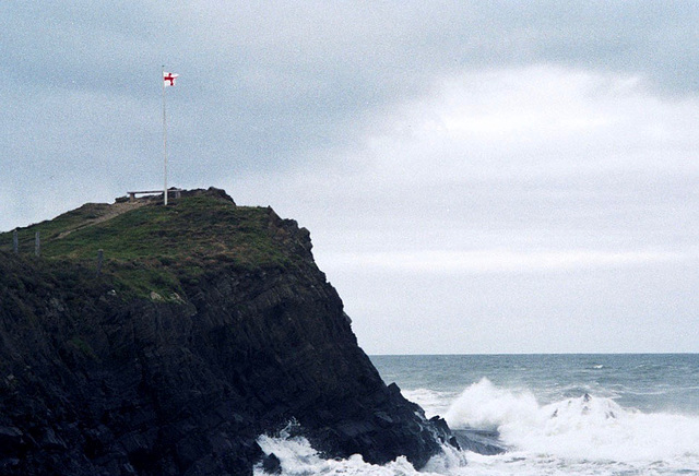 England expects, Hartland Quay (Scan from Aug 1992)
