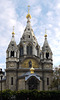 La ortodoksa katedralo A. Nevski en Parizo