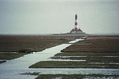Oberkante Unterlippe, Leuchtturm Westerheversand (1994)