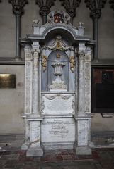 Memorial to Thomas Greene, Ely Cathedral, Cambridgeshire
