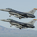 General Dynamics F-16C Fighting Falcons 86-0296 and 86-0218