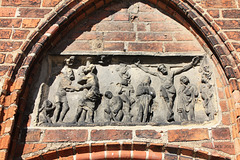 Havelberg, Relief am Beguinenhaus