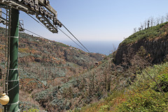 Funchal - Ausblick von Babosas über das Tal des "Ribeira de João Gomes"