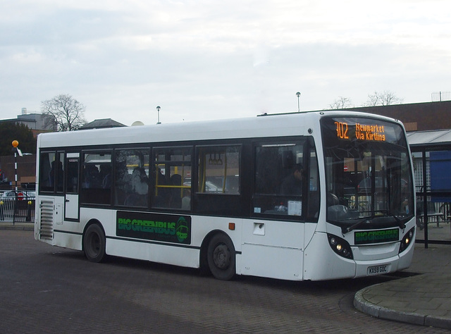 DSCF5745 The Big Green Bus Company KX59 GOC in Newmarket - 7 Jan 2019