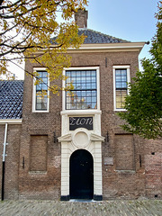 Entrance to the Groot Sionshof almshouse