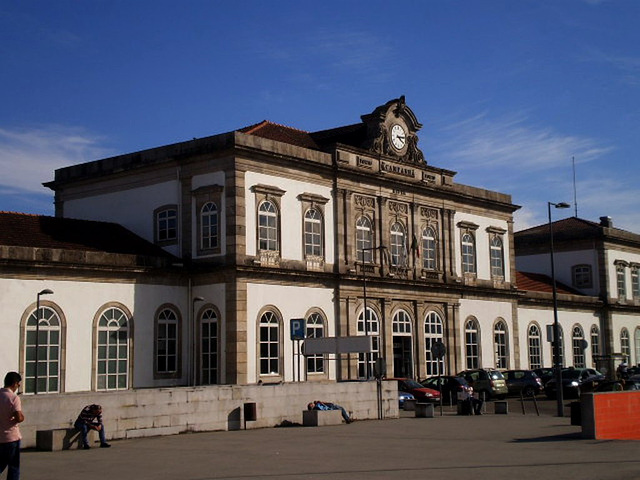 Campanhã Railway Station.