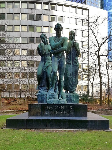 Beethoven Denkmal in Frankfurt am Main