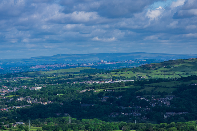 View to Oldham and beyond