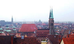 DE - Nürnberg - Blick von der Burg