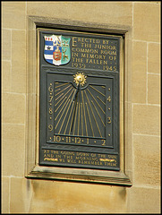 Lincoln College sundial