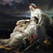 " Herculanum , 23 août , an 79 " - Huile sur toile de Hector Leroux