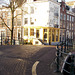 Sunny typical dutch architecture